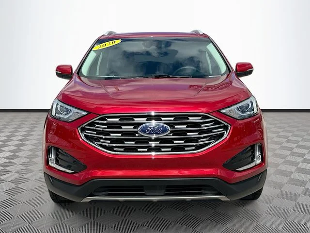 Used 2020 Red Ford SEL image 2