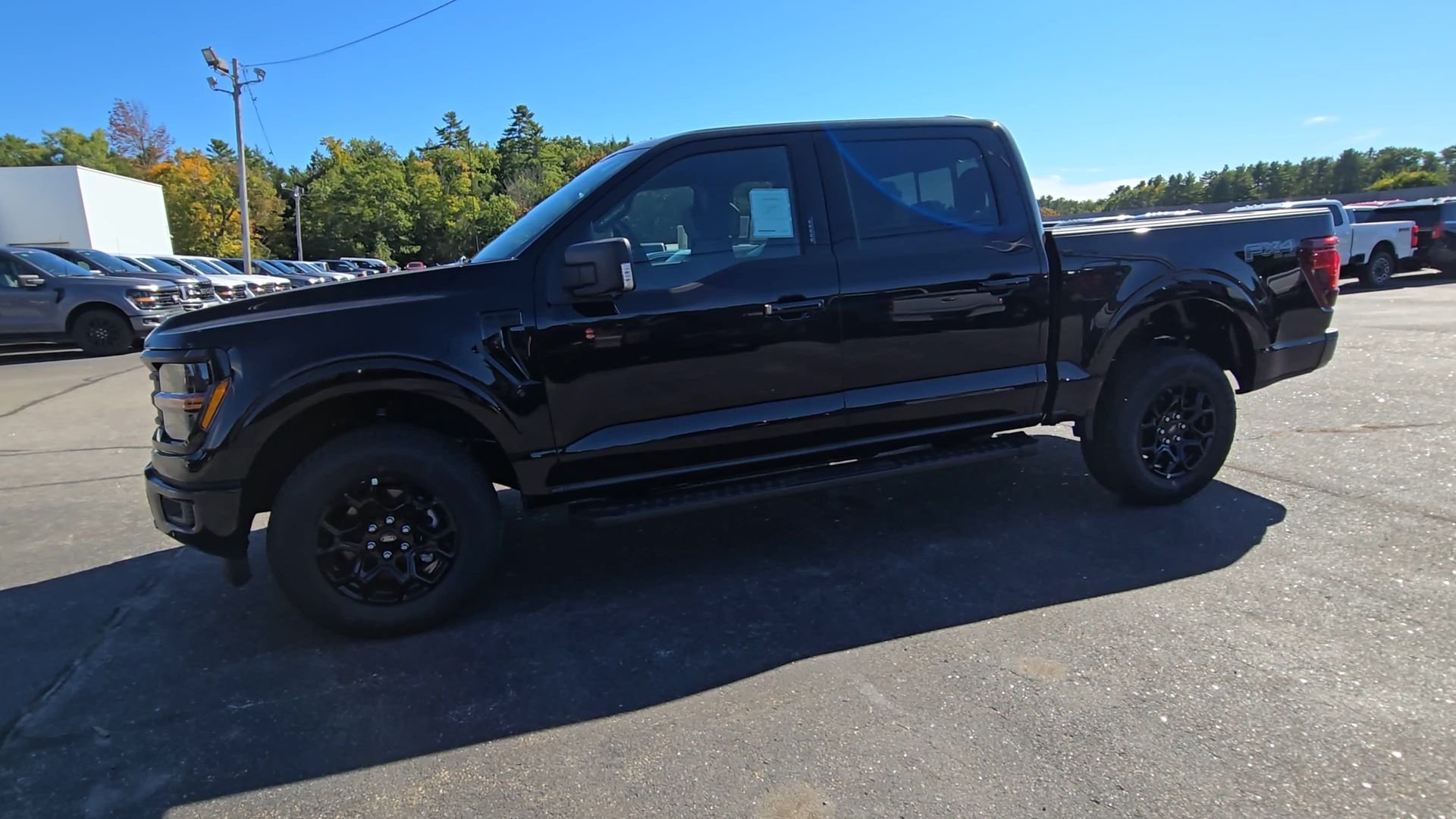 New 2026 Agate Black Metallic Ford XLT image 15