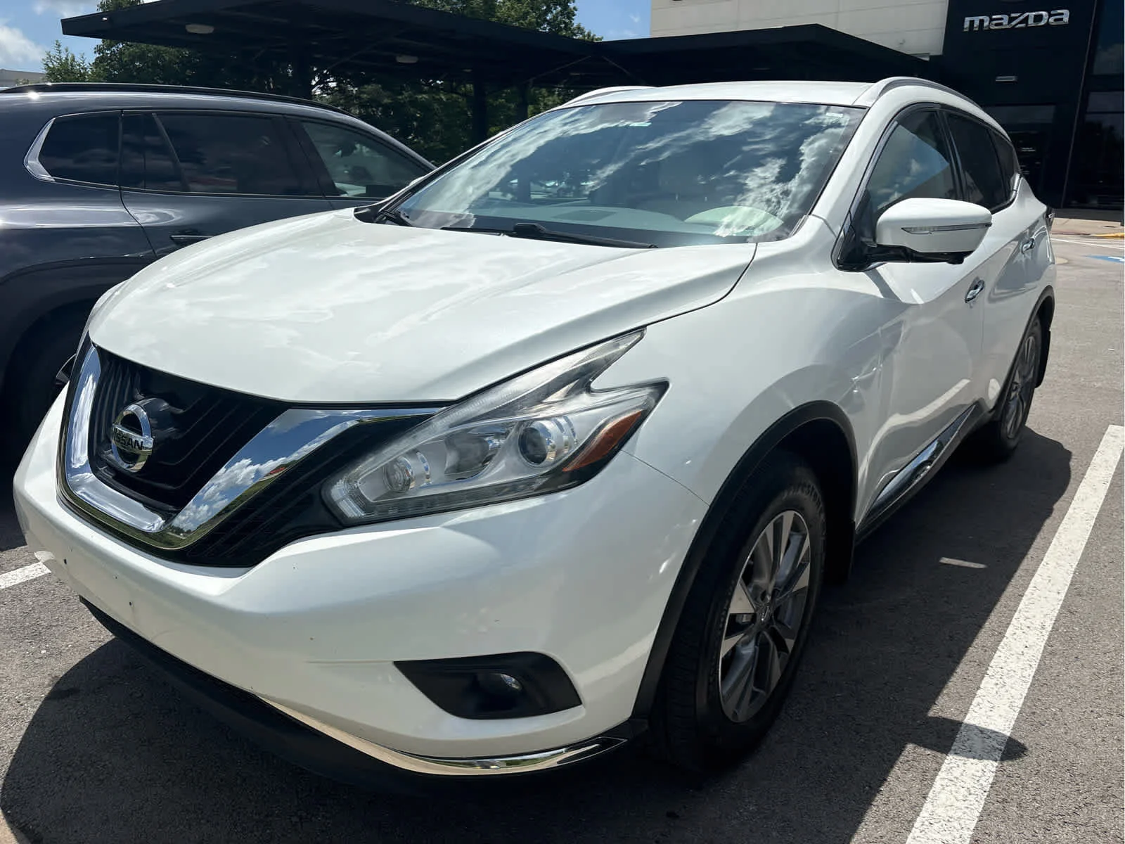 Used 2015 Nissan Murano SL with VIN 5N1AZ2MH1FN222771 for sale in Kansas City