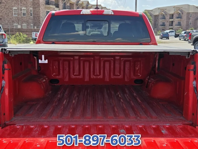 Used 2021 RED FORD XL 2WD SUPERCREW 5