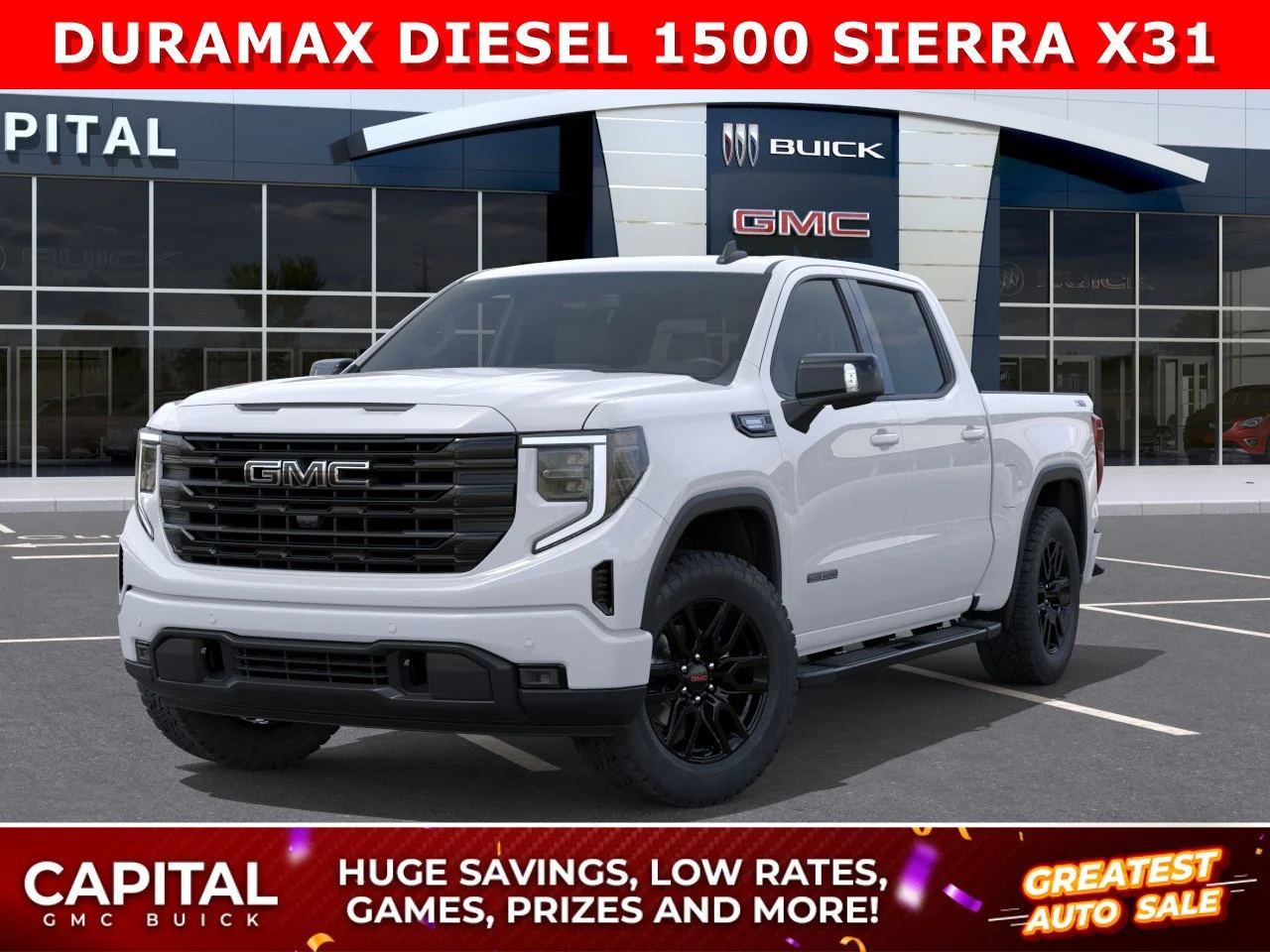 New 2026 Summit White GMC Elevation image 1