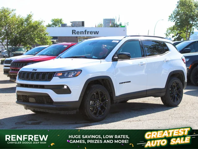 2026 Jeep Compass North Altitude* 4x4, Sunroof, Driver Assistance Pkg, Heated Seats/Wheel