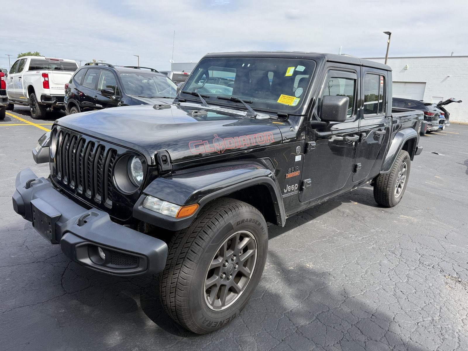 Used 2021 Black Clearcoat Jeep 80th Anniversary image 5