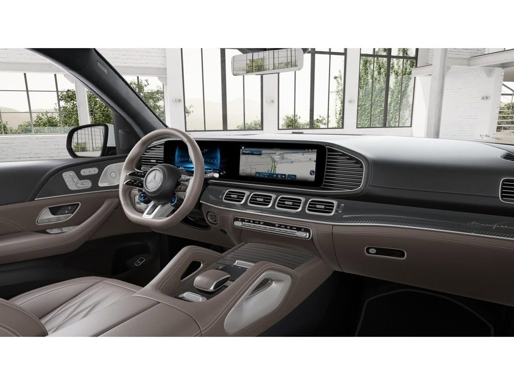 New 2026 MANUFAKTUR Moonlight White Metallic Mercedes-Benz AMG® GLS 63 4MATIC+ SUV image 48