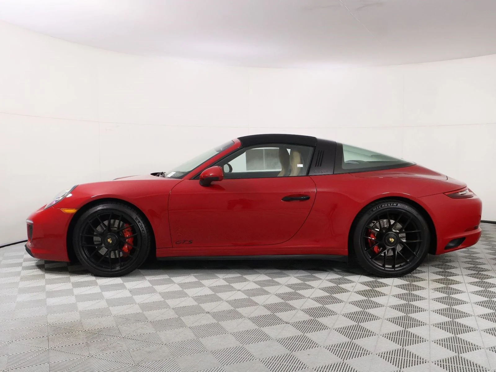 Certified Used 2019 Carmine Red Porsche Targa 4 GTS image 2