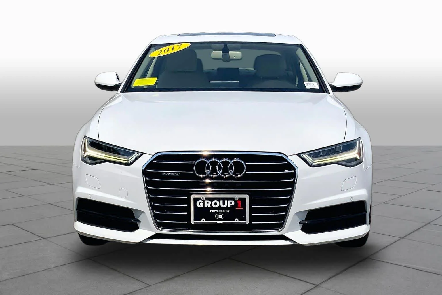 Certified Used 2017 Glacier White Metallic Audi Premium Plus image 4