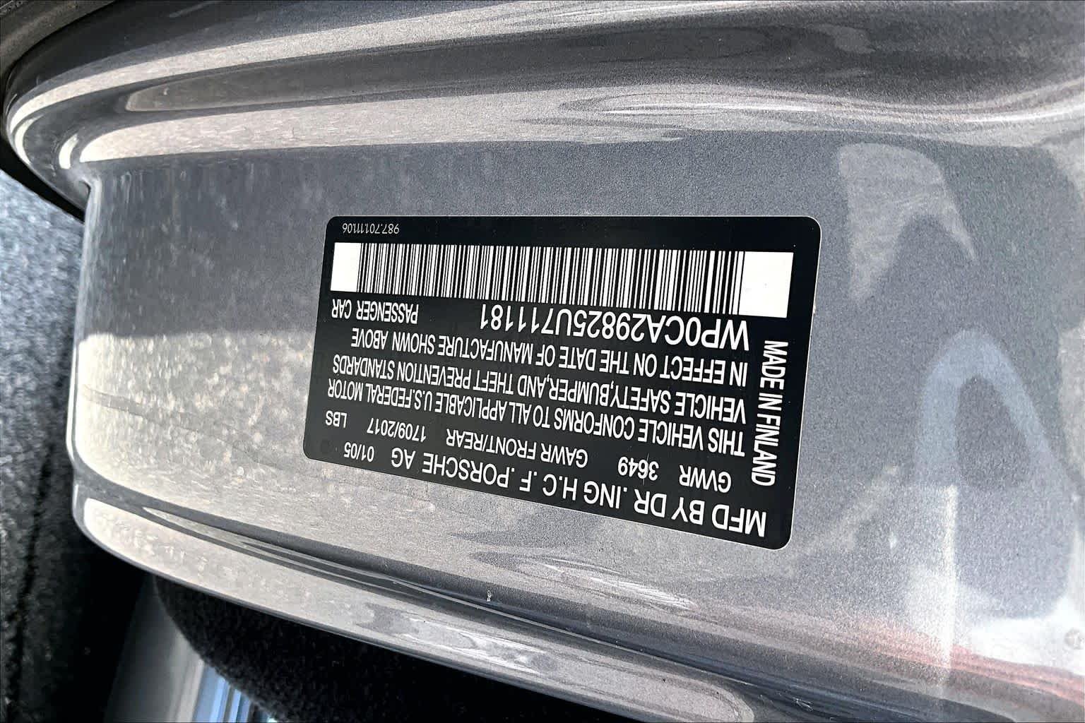 Used 2005 GRAY Porsche  image 34
