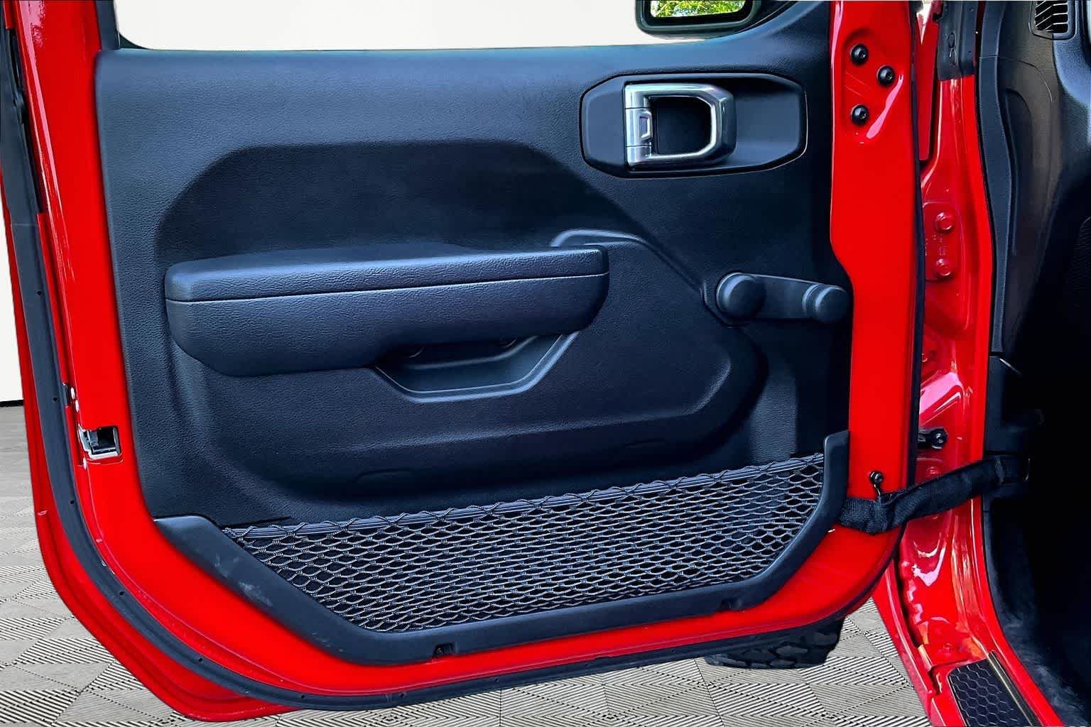 Used 2022 Firecracker Red Clearcoat Jeep Unlimited Willys Sport image 20