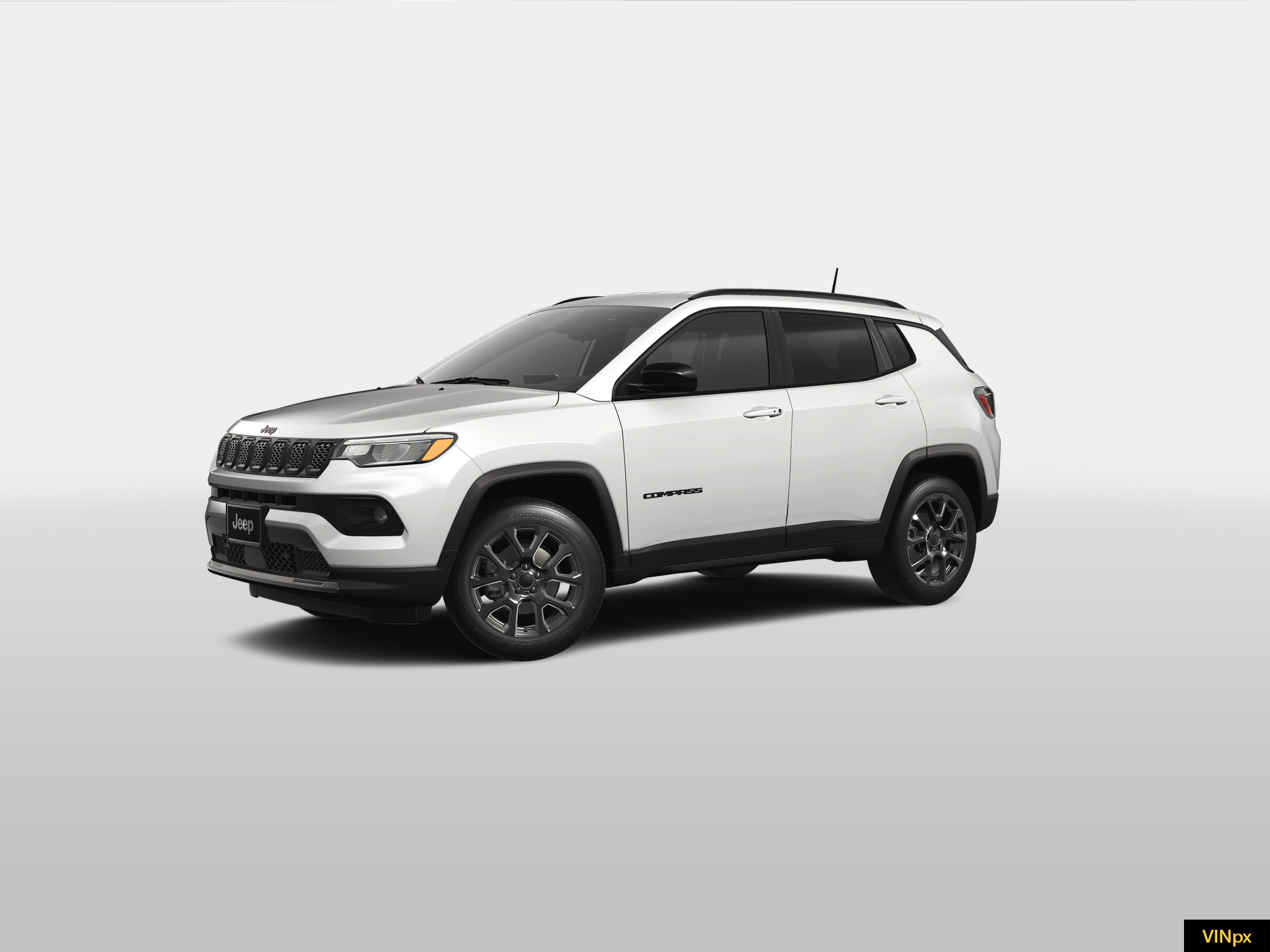 New 2026 Bright White Clear-Coat Exterior Paint Jeep Latitude image 2