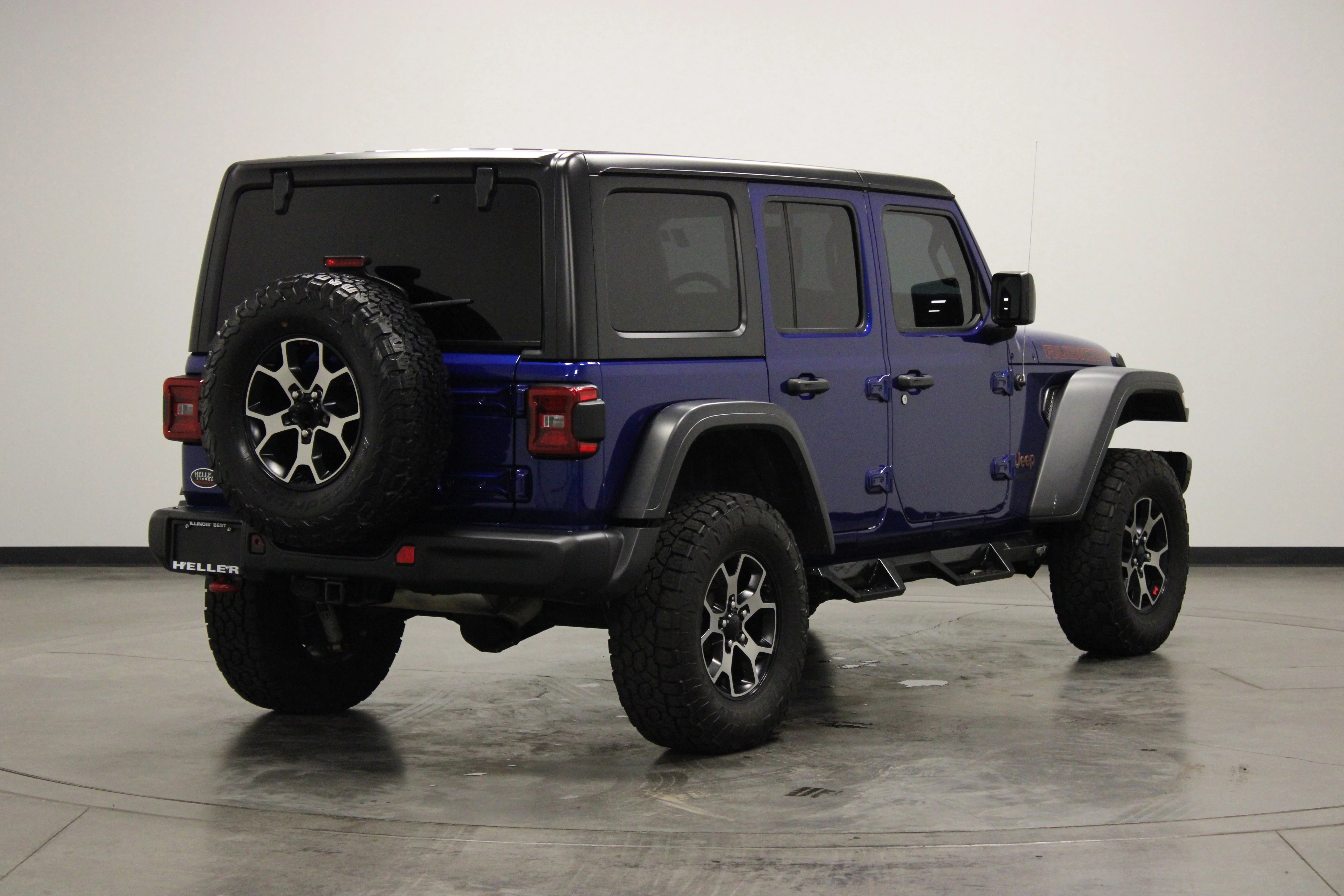 Used 2018 Ocean Blue Metallic Clearcoat Jeep Rubicon image 8