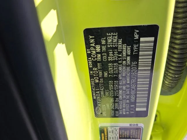 Used 2024 Yellow Hyundai SEL image 7