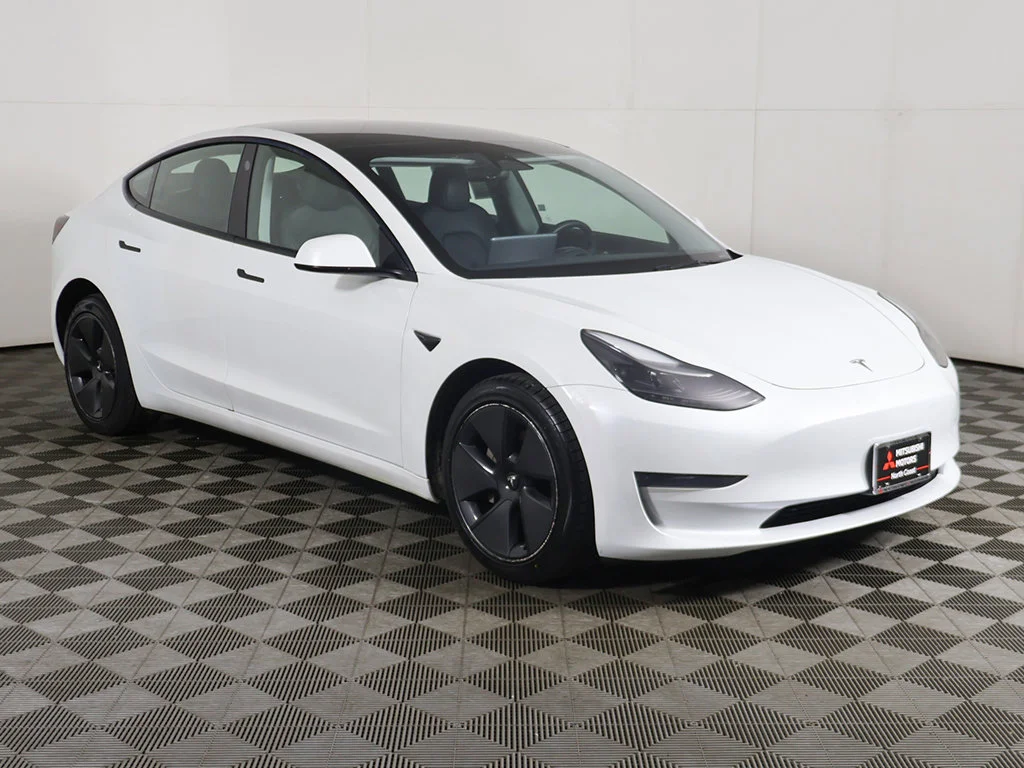 Used 2023 Tesla Model 3 Base with VIN 5YJ3E1EA2PF590445 for sale in Parma, OH