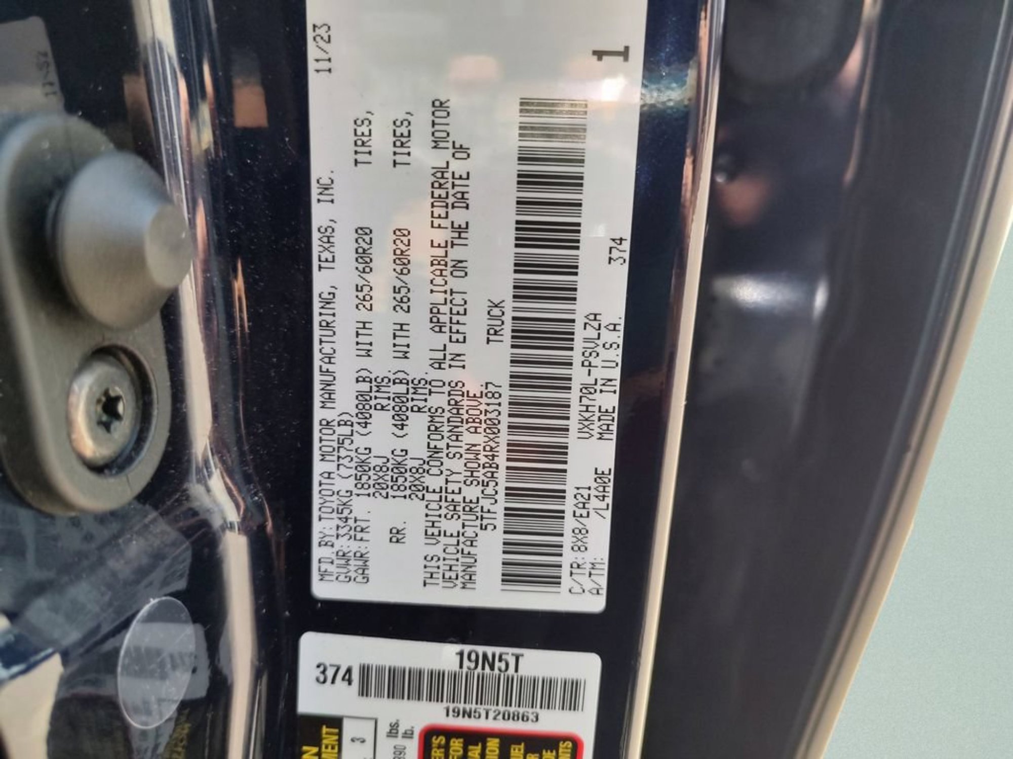 Used 2024 Blueprint Toyota Limited image 34