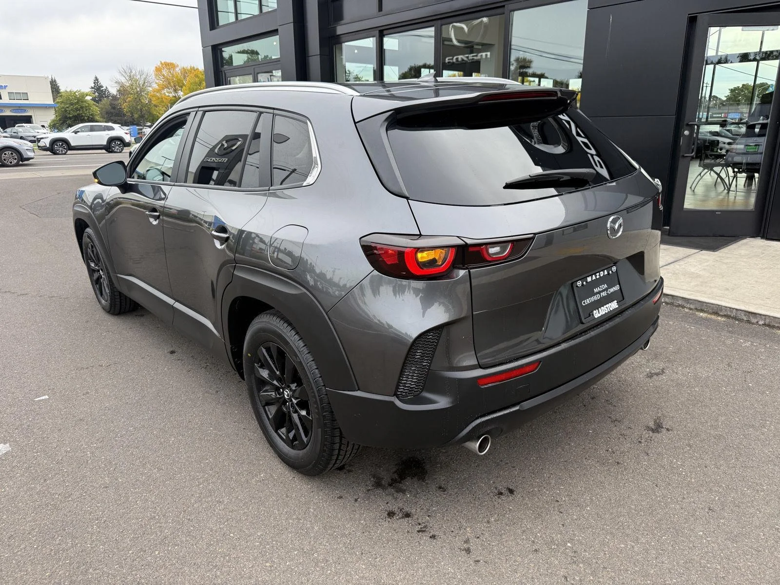 Certified Used 2025 Machine Gray Metallic Mazda 2.5 S Premium Package image 4