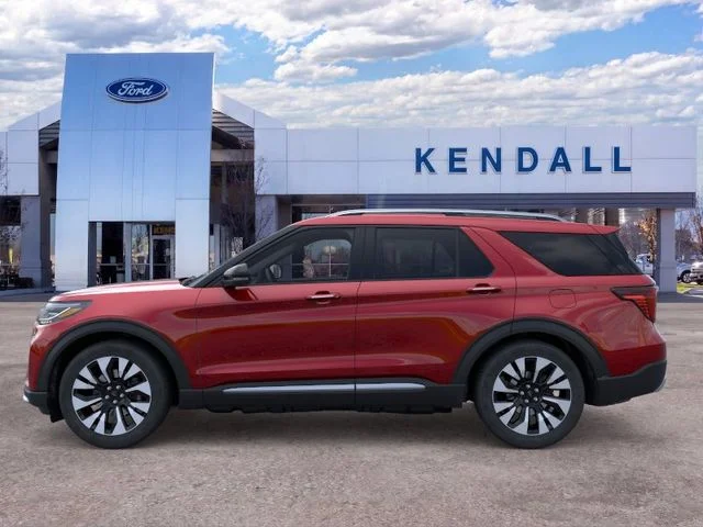New 2026 Rapid Red Metallic Tinted Clearcoat Ford Platinum image 3