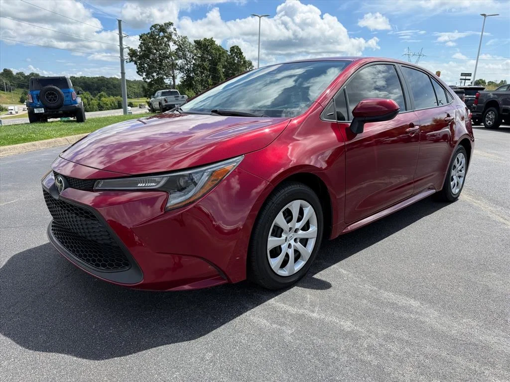 Used 2022 Red Toyota LE image 7