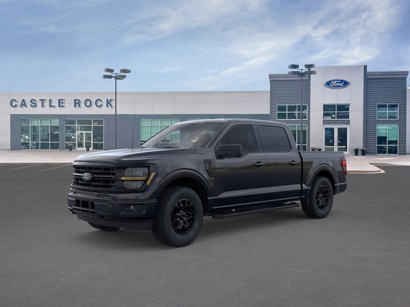 New 2026 Agate Black Metallic Ford XLT image 1