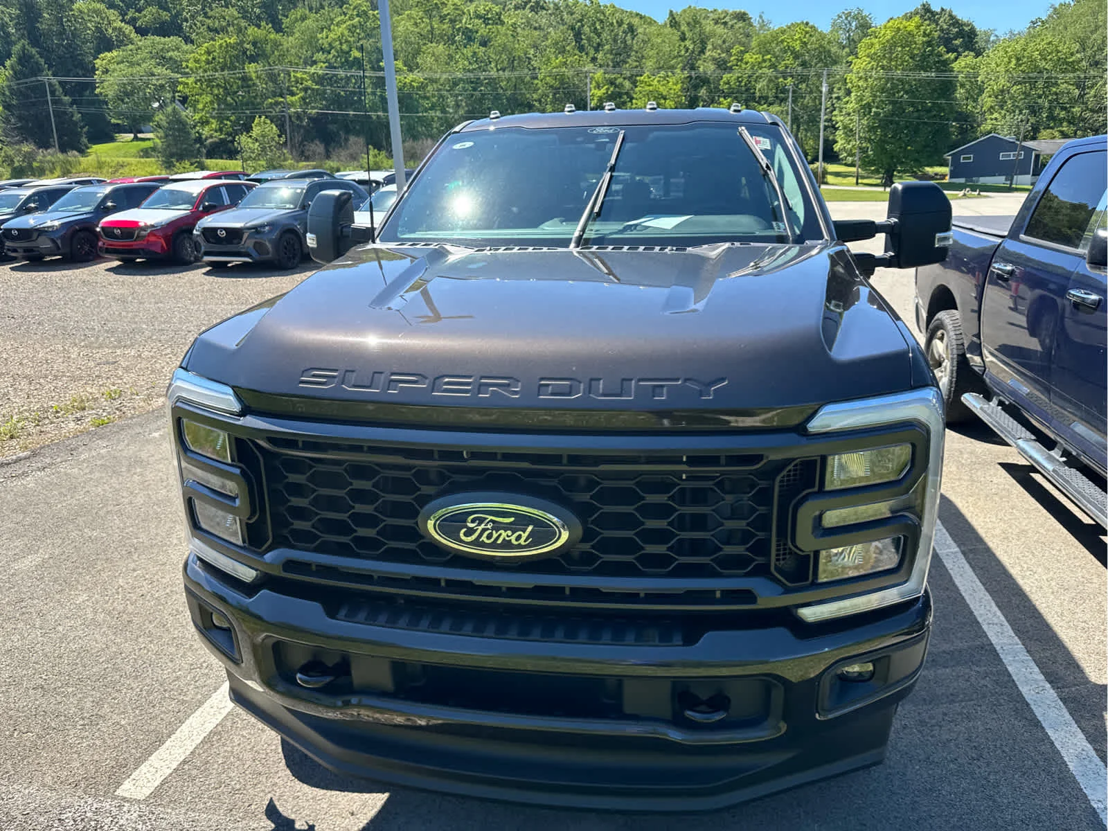 Used 2024 Darkened Bronze Ford XLT image 2