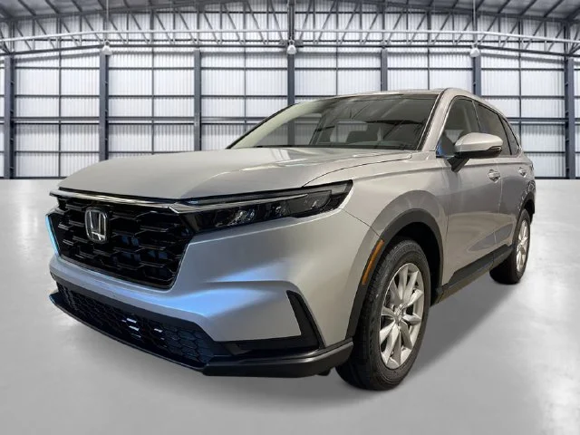 New 2027 Solar Silver Metallic Honda EX AWD image 1