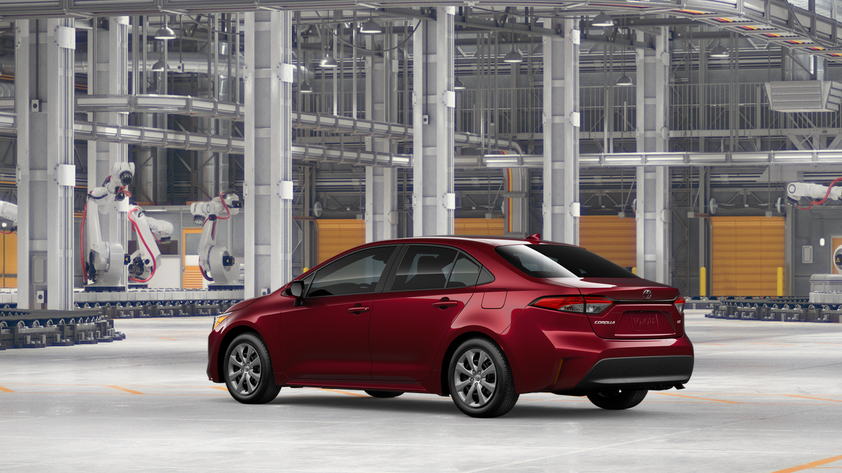 New 2026 Ruby Flare Pearl Toyota LE image 6