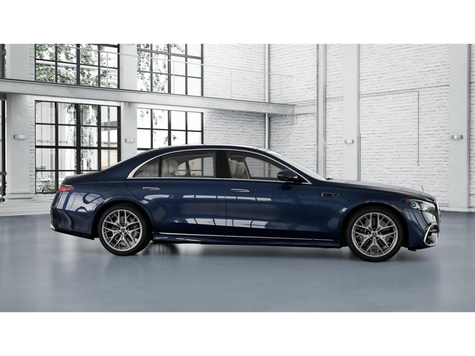 New 2027 Nautical Blue Metallic Mercedes-Benz S 580 4D Sedan 4MATIC® image 16
