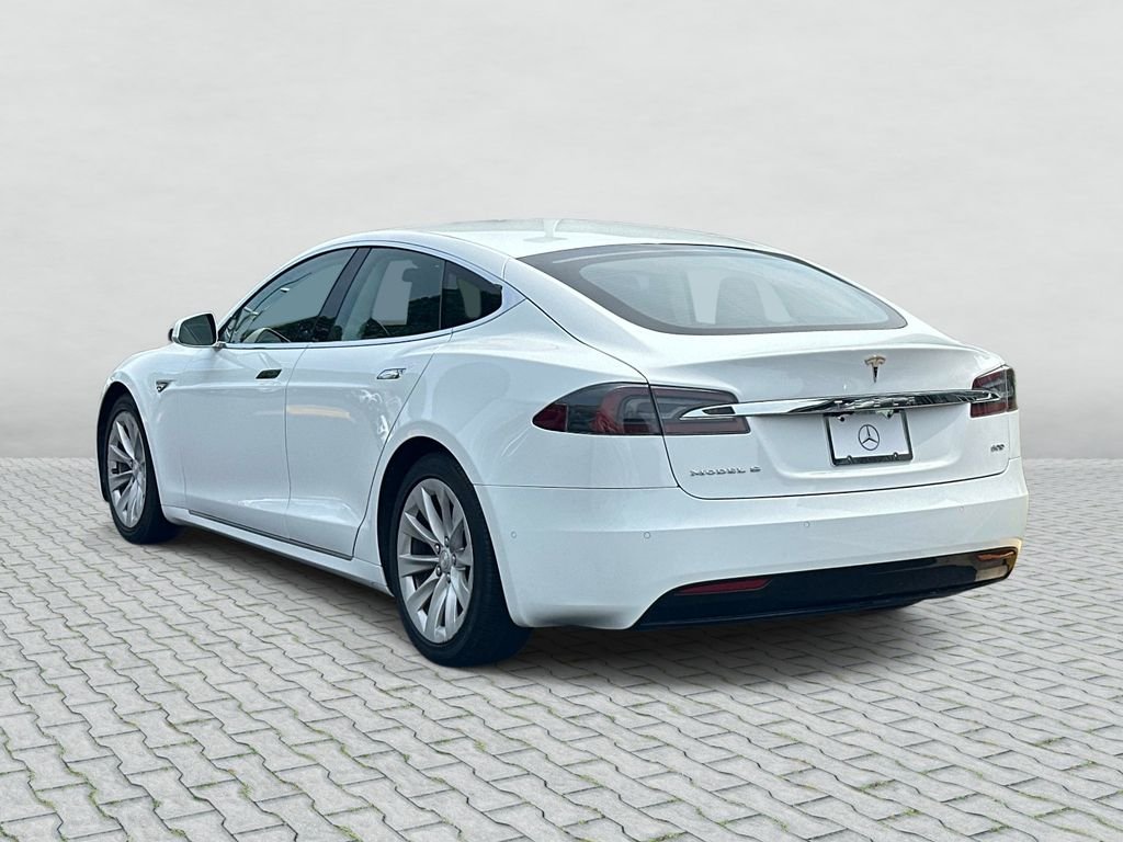 Used 2016 Pearl White Multi-Coat Tesla 60D image 7