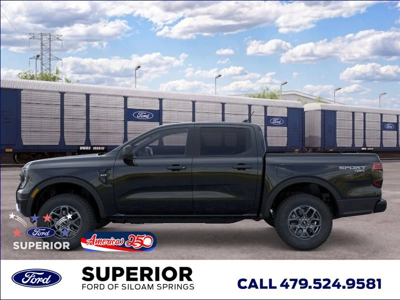 New 2026 Shadow Black Ford XLT image 3