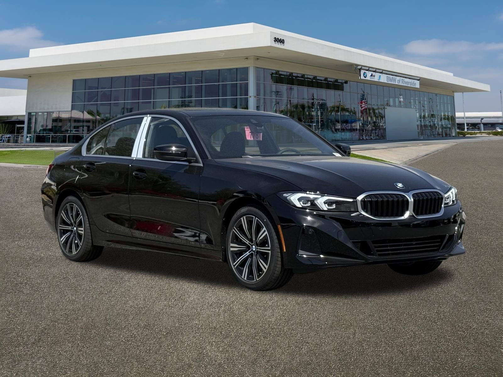 New 2026 Jet Black BMW 330i image 2