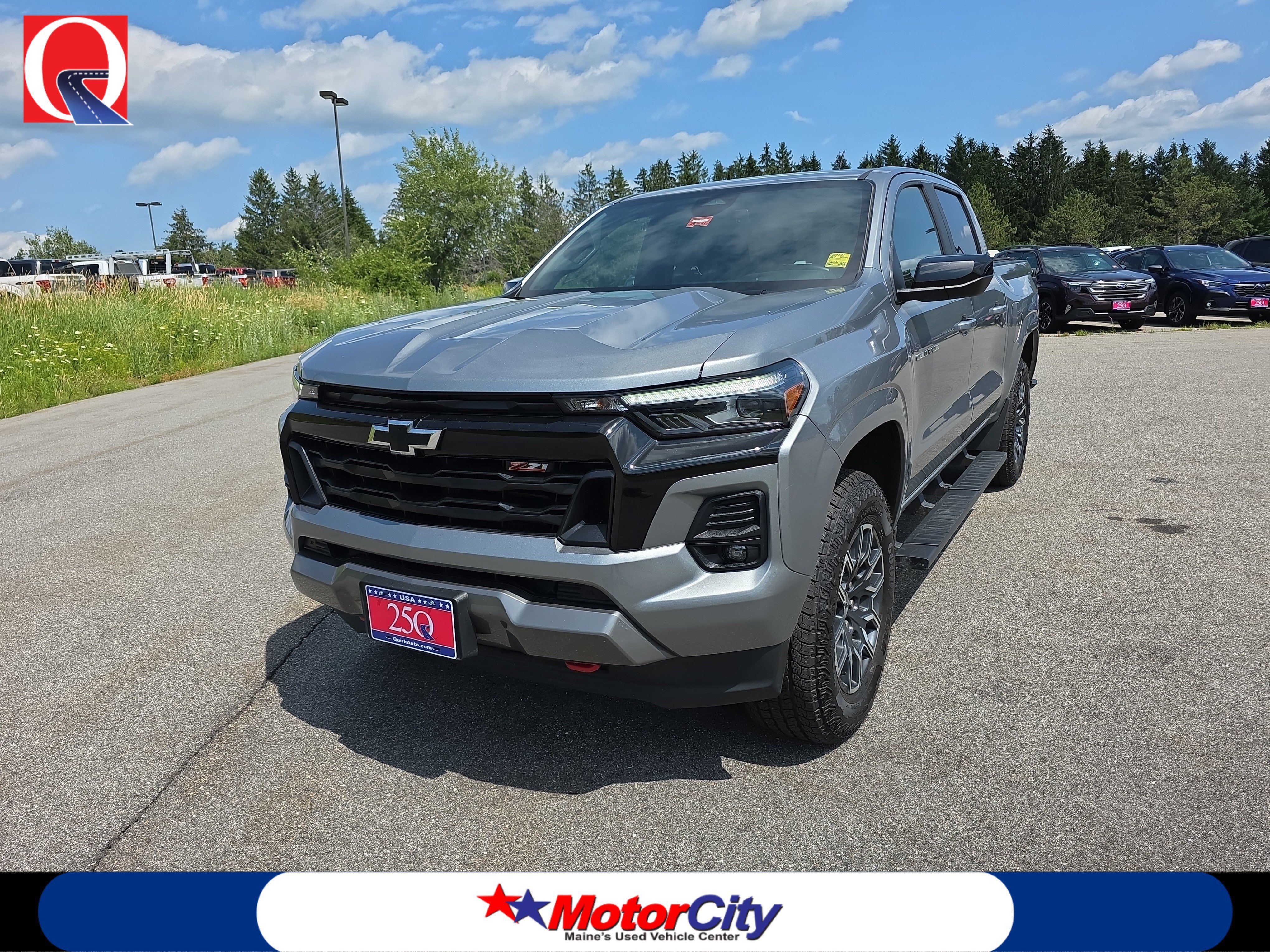 Used 2024 Sterling Gray Metallic Chevrolet 4WD Z71 image 1