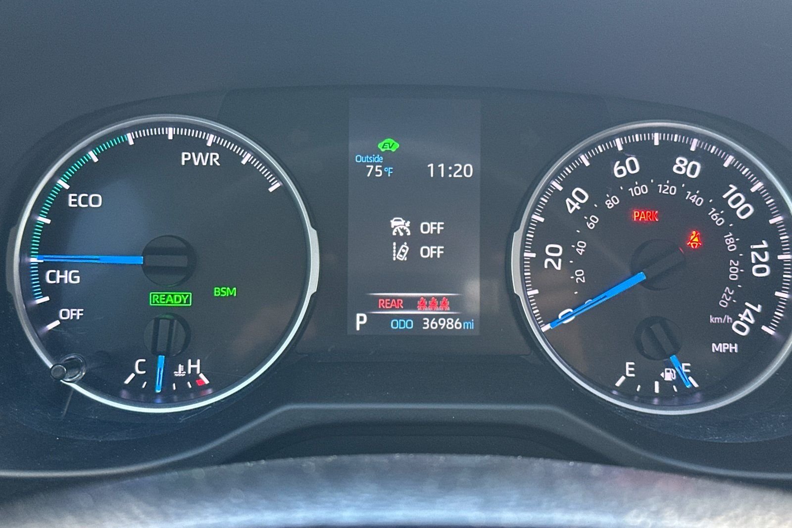 Used 2021 Blue Toyota LE image 23