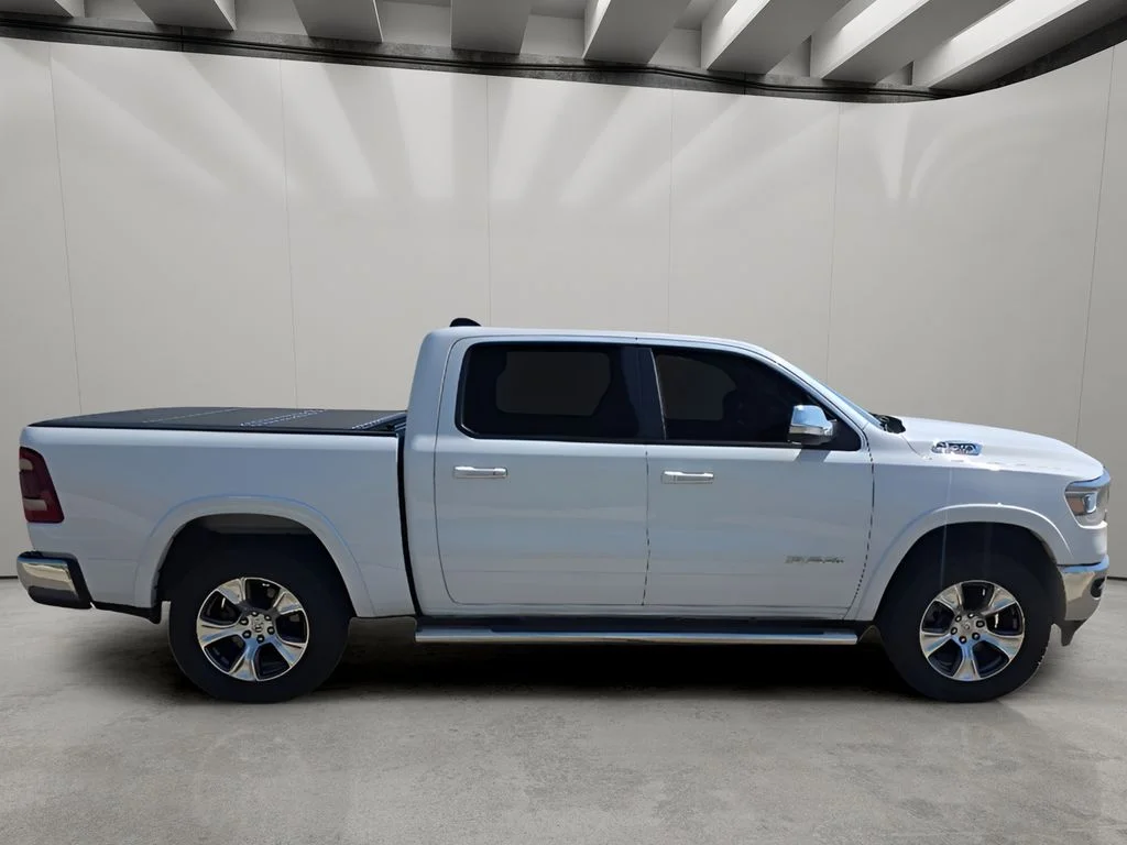 Used 2020 Bright White Clearcoat Ram Laramie image 6