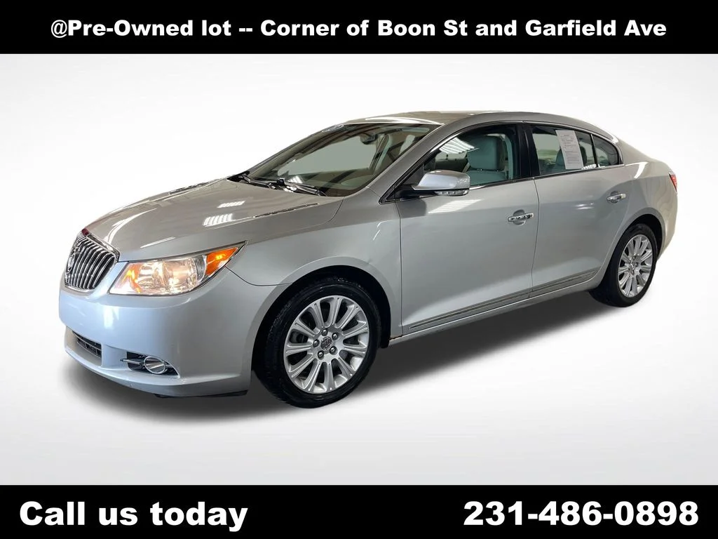 Used 2013 Silver Buick Leather Group image 1