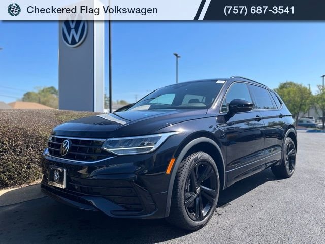 2023 Volkswagen Tiguan 2.0T SE R-Line Black
