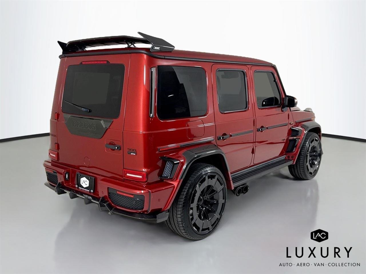 Used 2021 designo Cardinal Red Metallic Mercedes-Benz AMG® G 63 | Brabus Widebody image 6