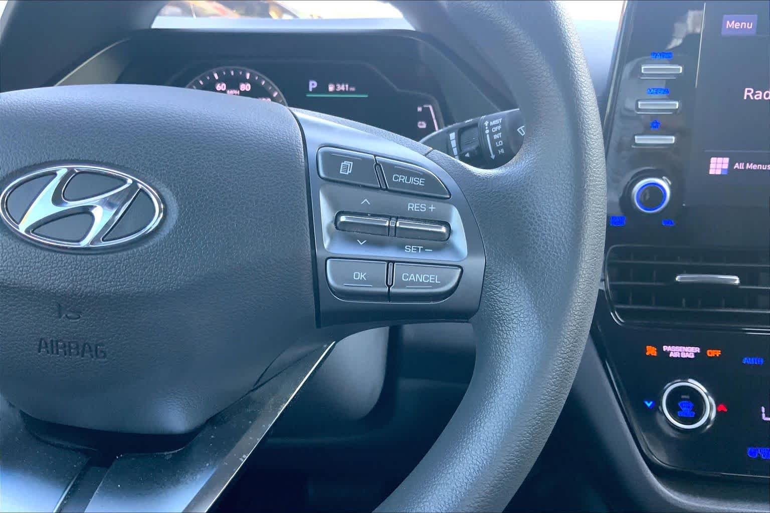 Used 2021 Ceramic White Hyundai Blue image 25