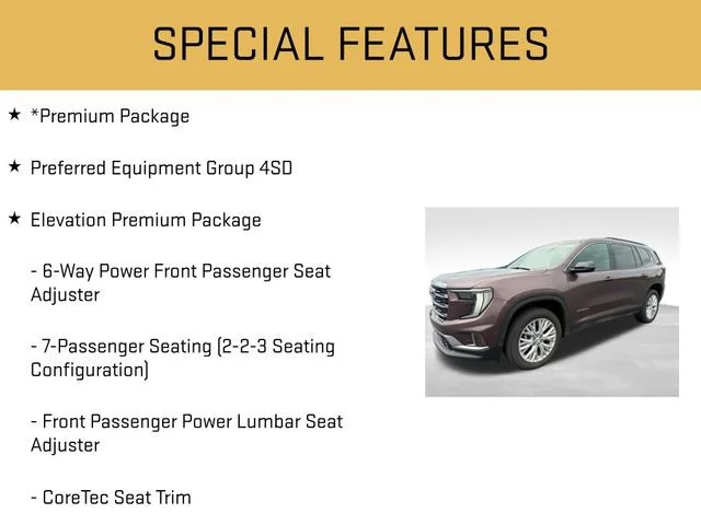 Used 2026 Crystal Metallic GMC Elevation image 6