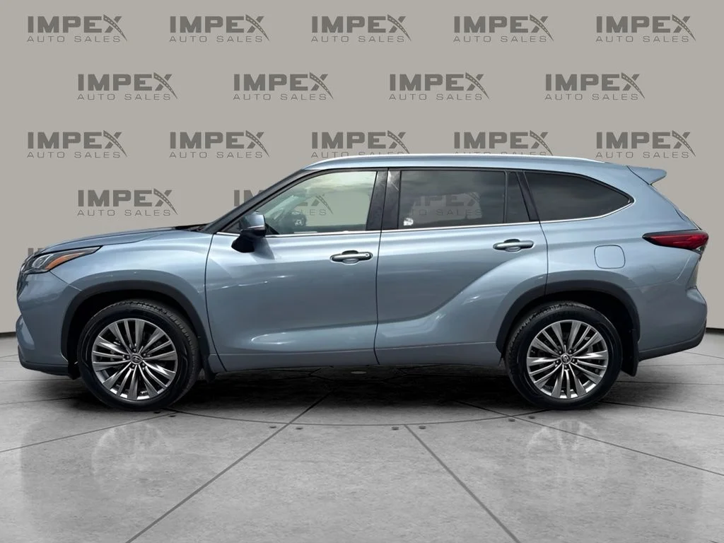 Used 2021 Blue Toyota Platinum image 2