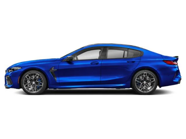 Used 2024 Marina Bay Blue Metallic BMW Competition image 3