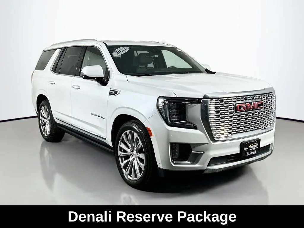 Used 2023 White GMC Denali image 1