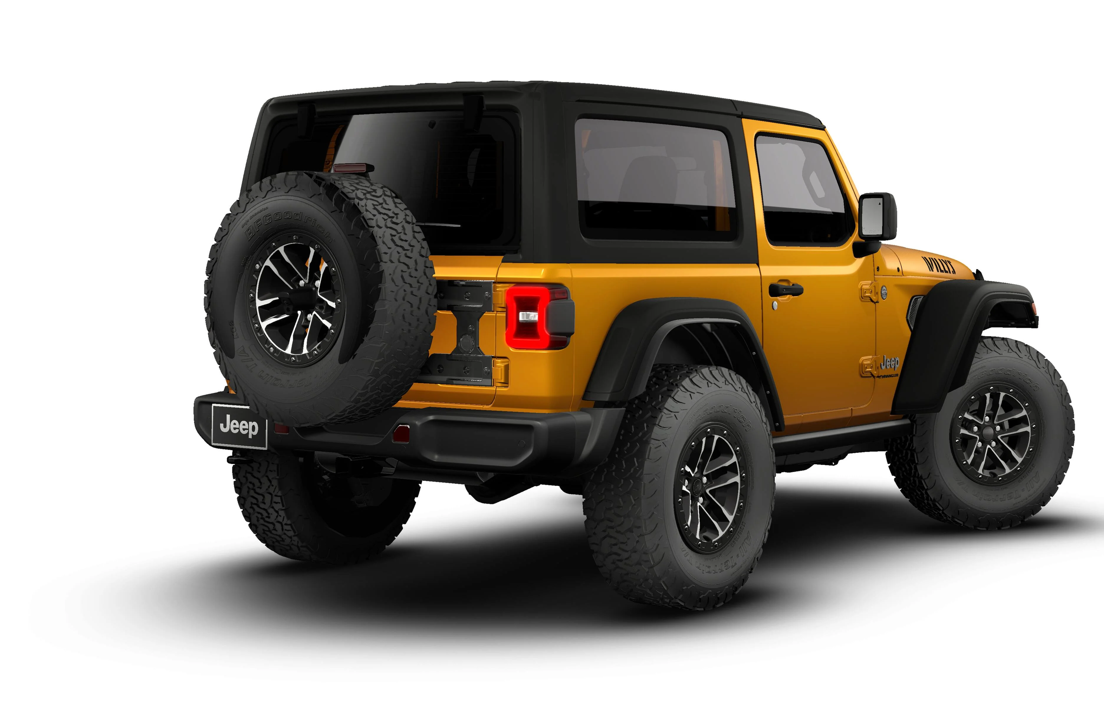 New 2026 Goldilocks Exterior Paint Jeep Willys image 14