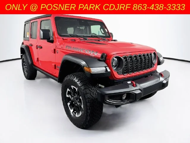 Used 2025 Red Jeep Rubicon image 1