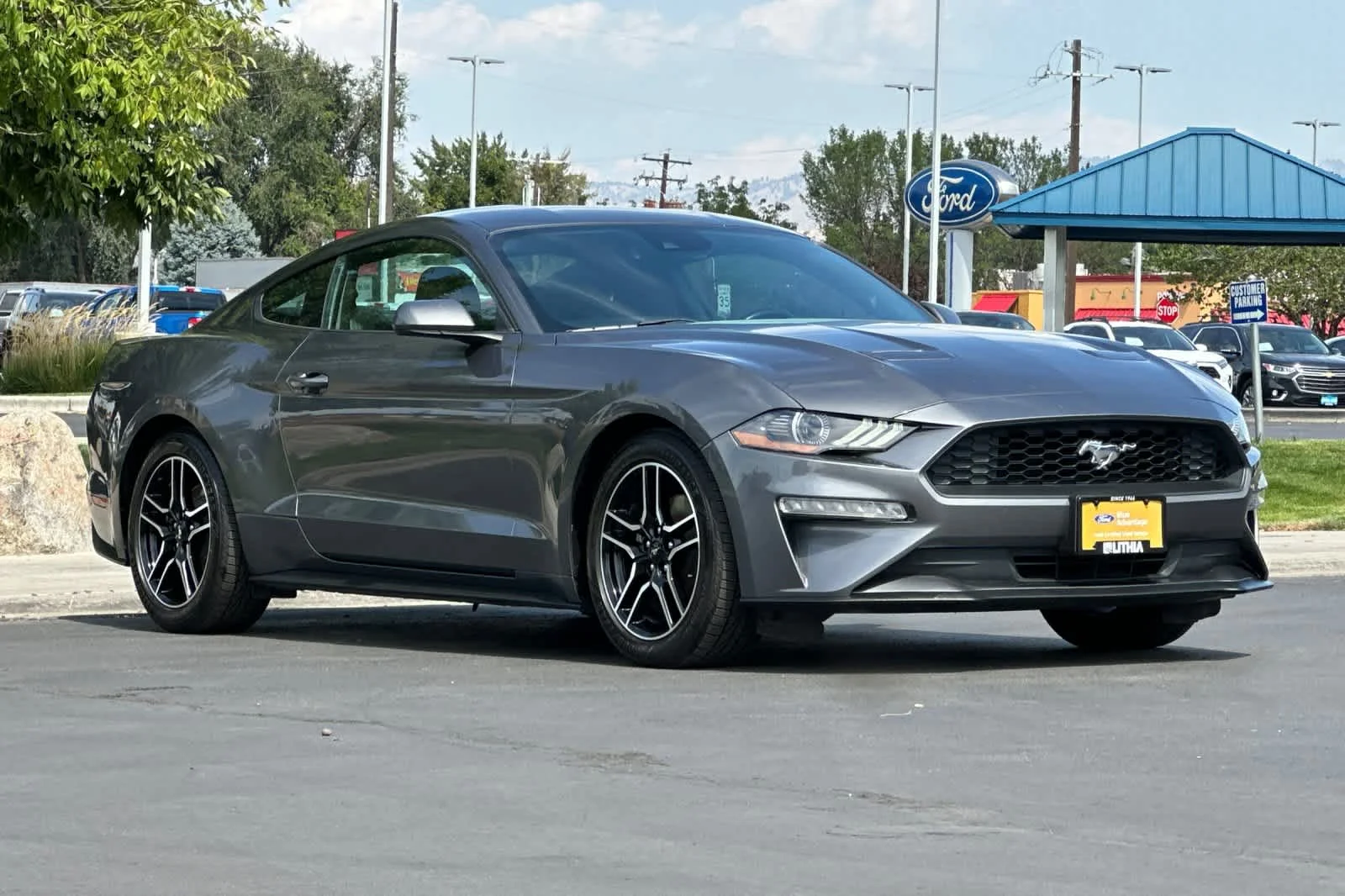 Certified Used 2021 Carbonized Gray Metallic Ford EcoBoost image 8