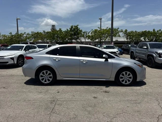 Used 2025 Silver Toyota LE image 2