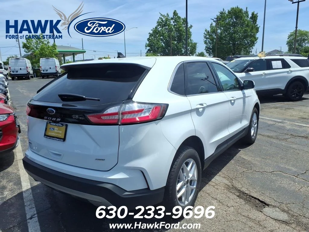 Certified Used 2024 Oxford White Ford SEL image 7