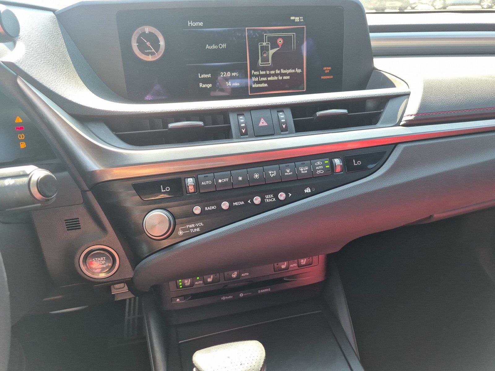 Used 2021 Atomic Silver Lexus ES 350 F SPORT image 24