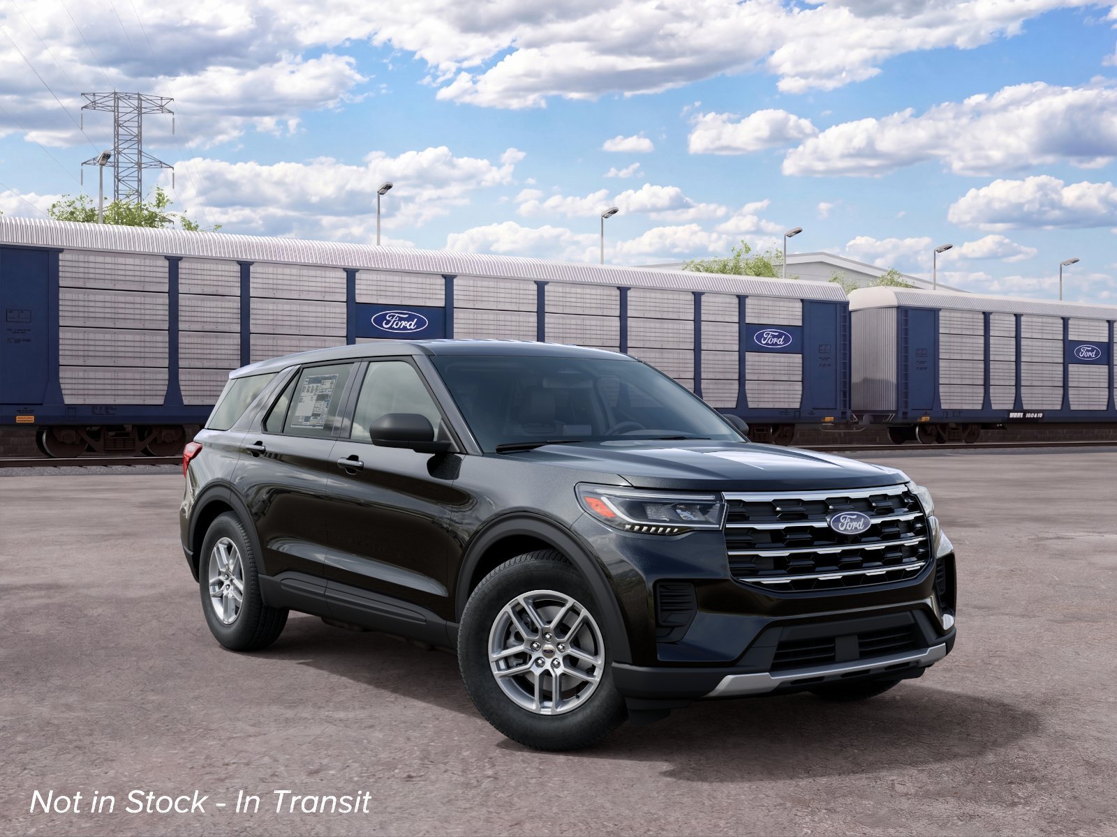New 2027 Agate Black Metallic Ford Active image 27