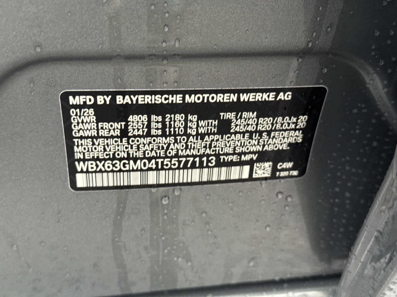 New 2026 Skyscraper Grey Metallic BMW xDrive28i image 30
