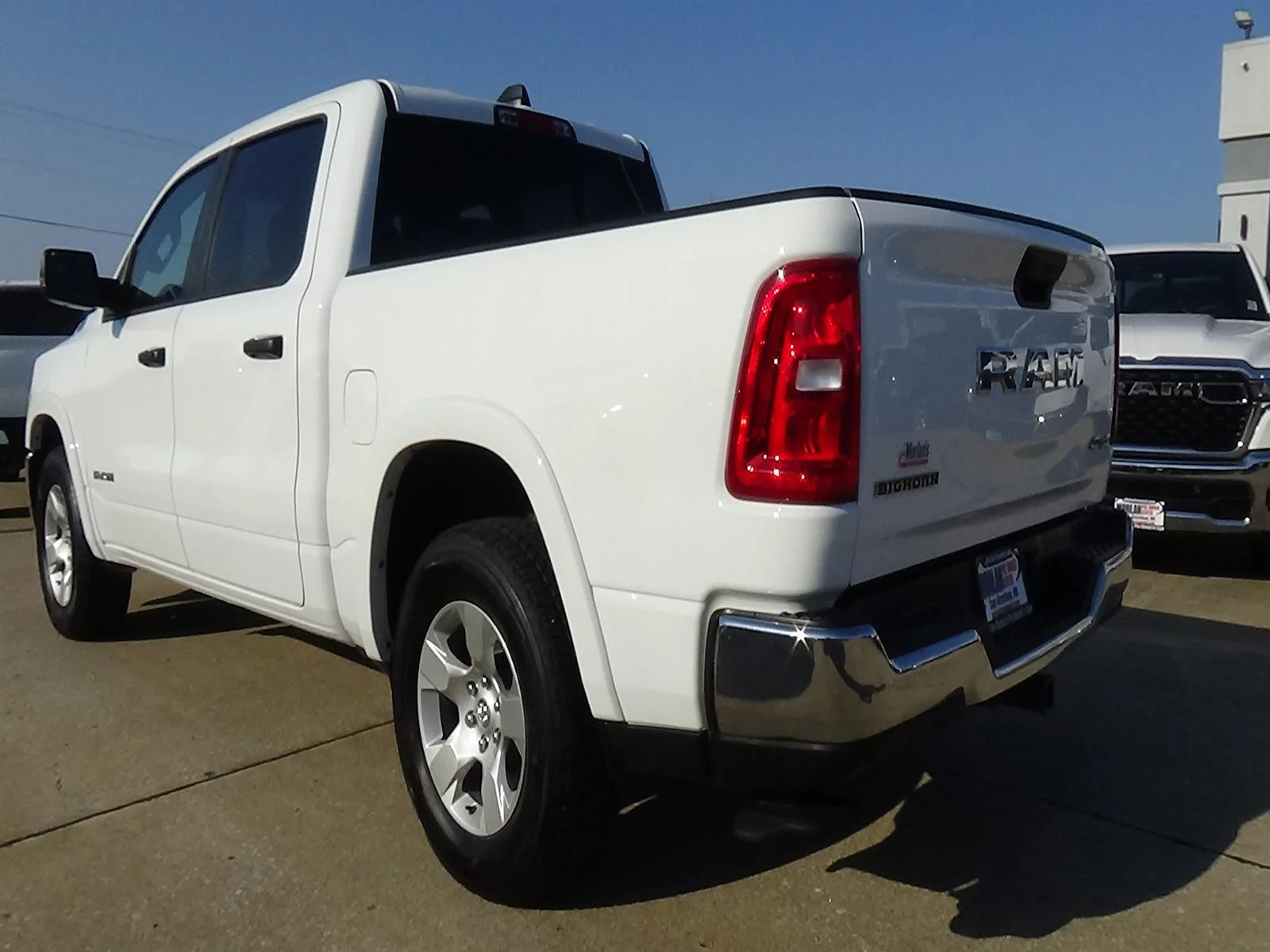 Certified Used 2025 Bright White Clear Coat (pw7) RAM Big Horn image 7