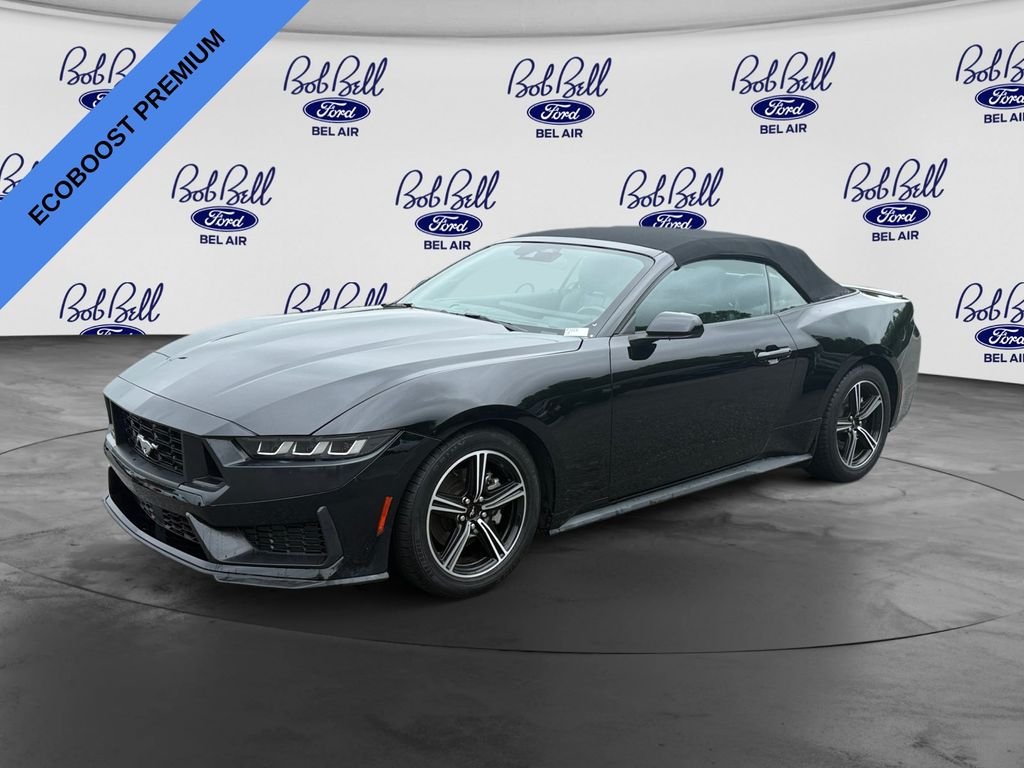 Used 2025 Black Ford EcoBoost Premium image 3