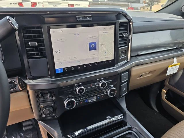 New 2026 Glacier Gray Metallic Tri-Coat Ford F-250® Lariat® image 7